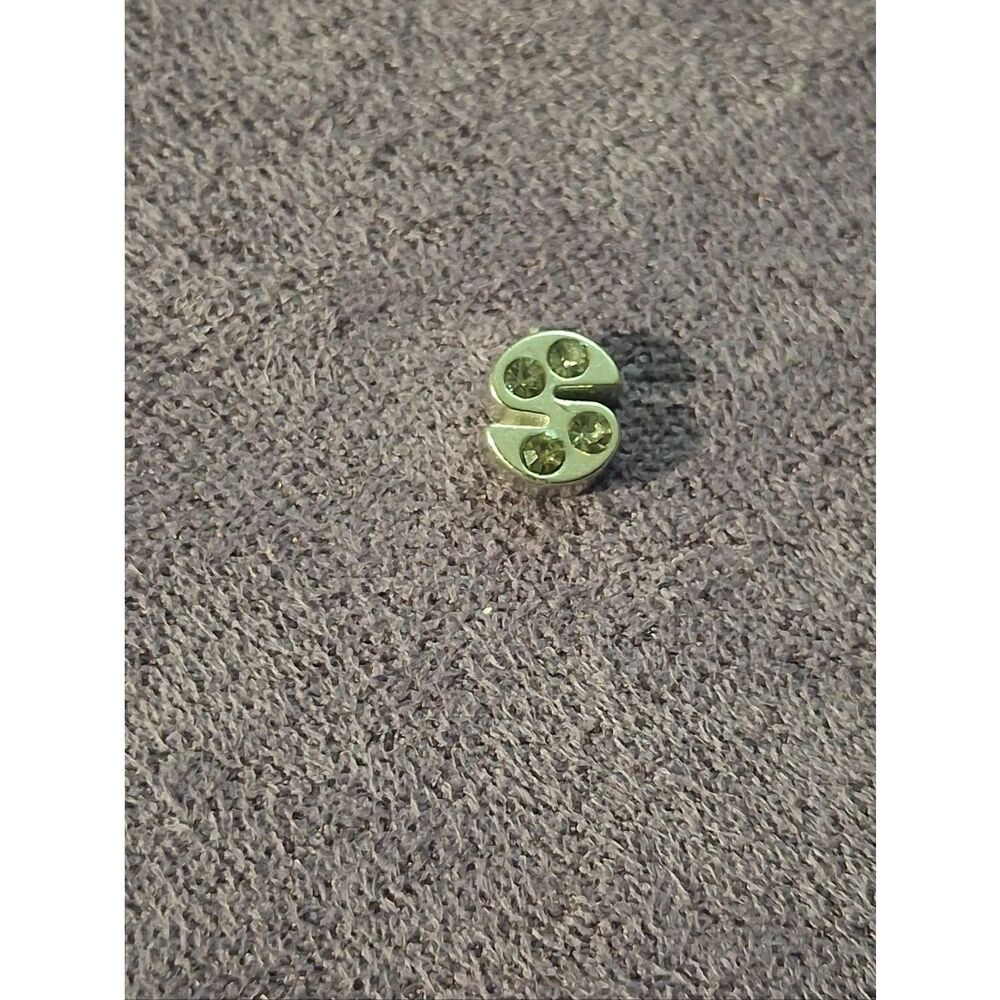 'S' Charm for Floating Lockets
